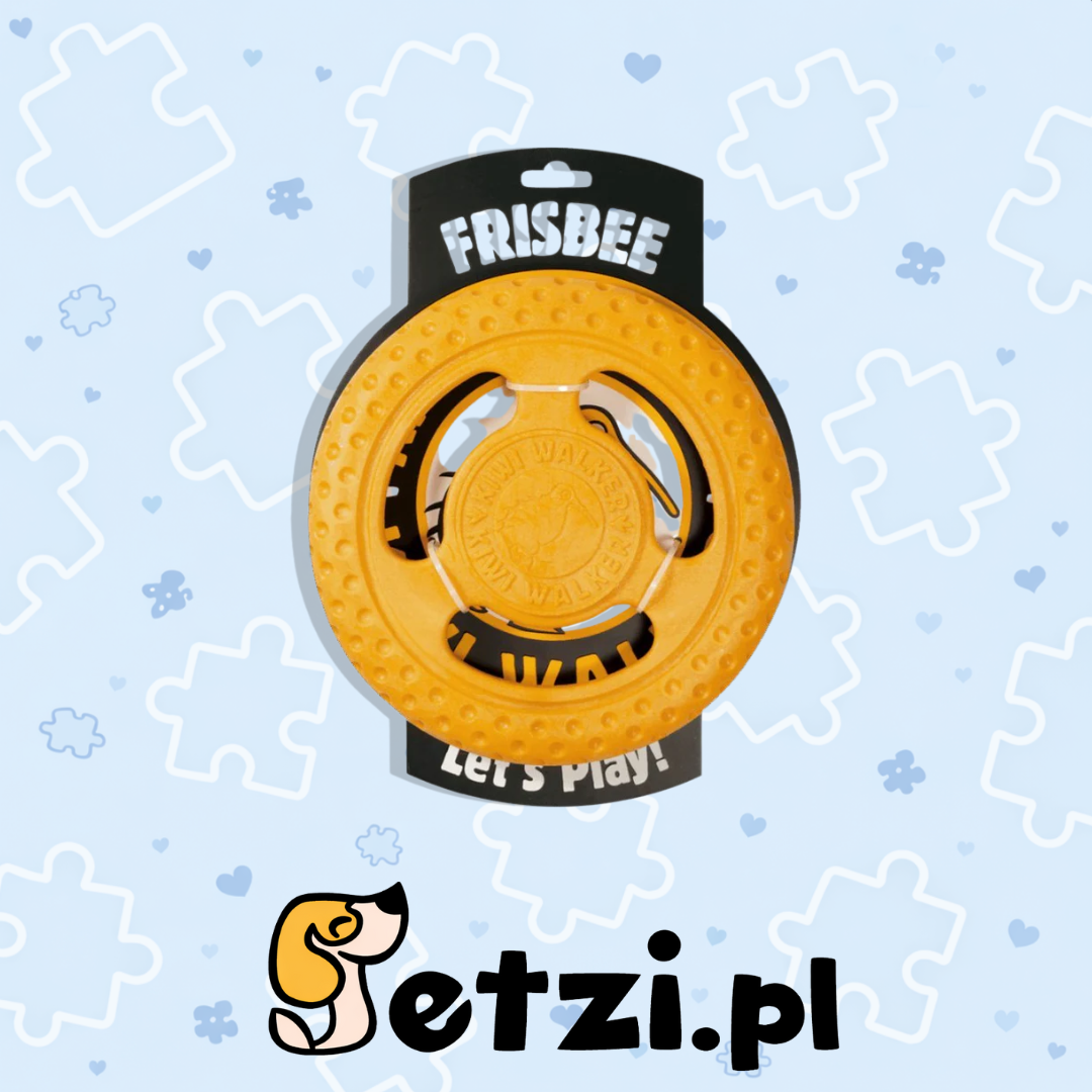 KIWI WALKER LET'S PLAY! FRISBEE MAXI POMARAŃCZOWE