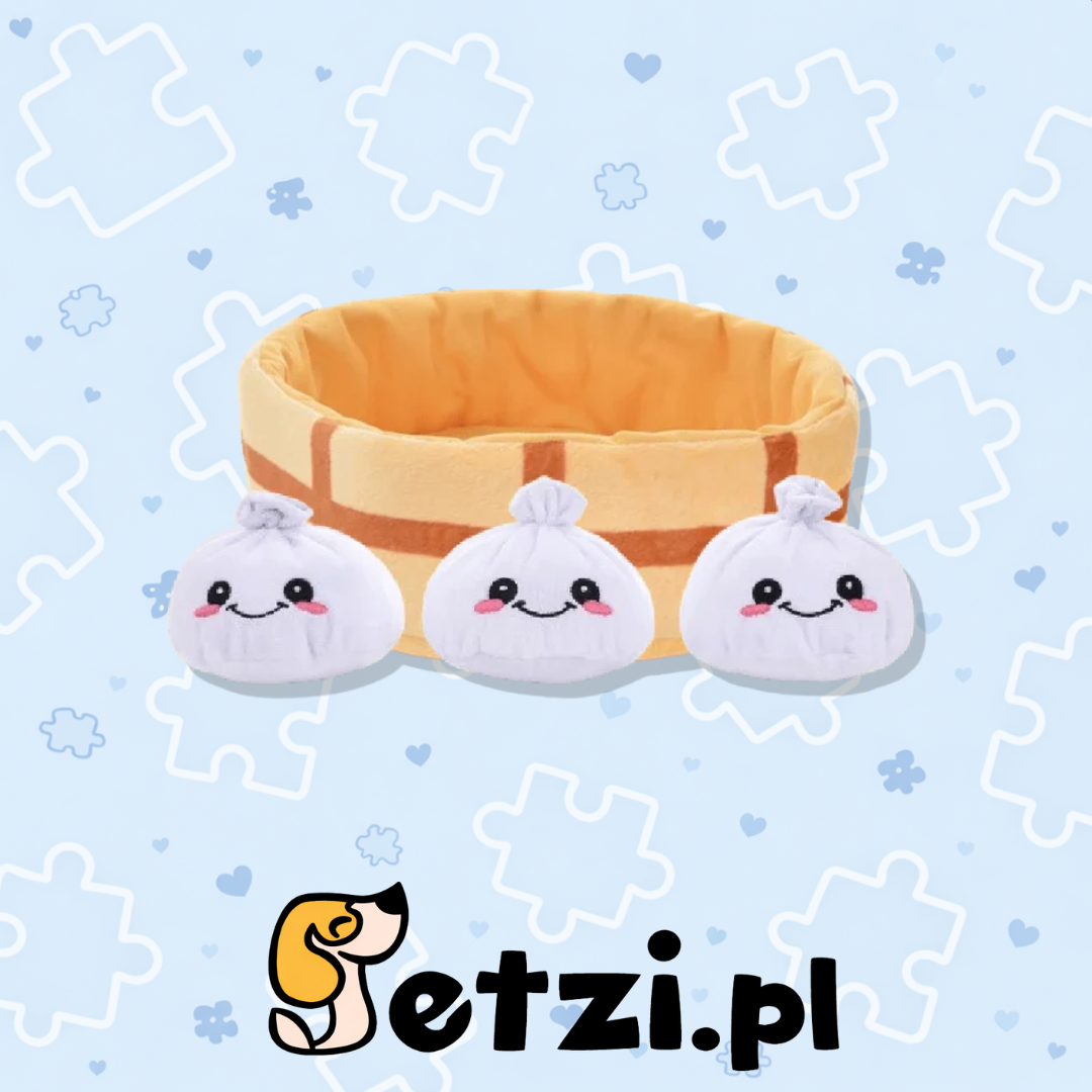 HUGSMART DIM SUM PARTY SOUP DUMPLINGS PLUSZOWE PIEROŻKI