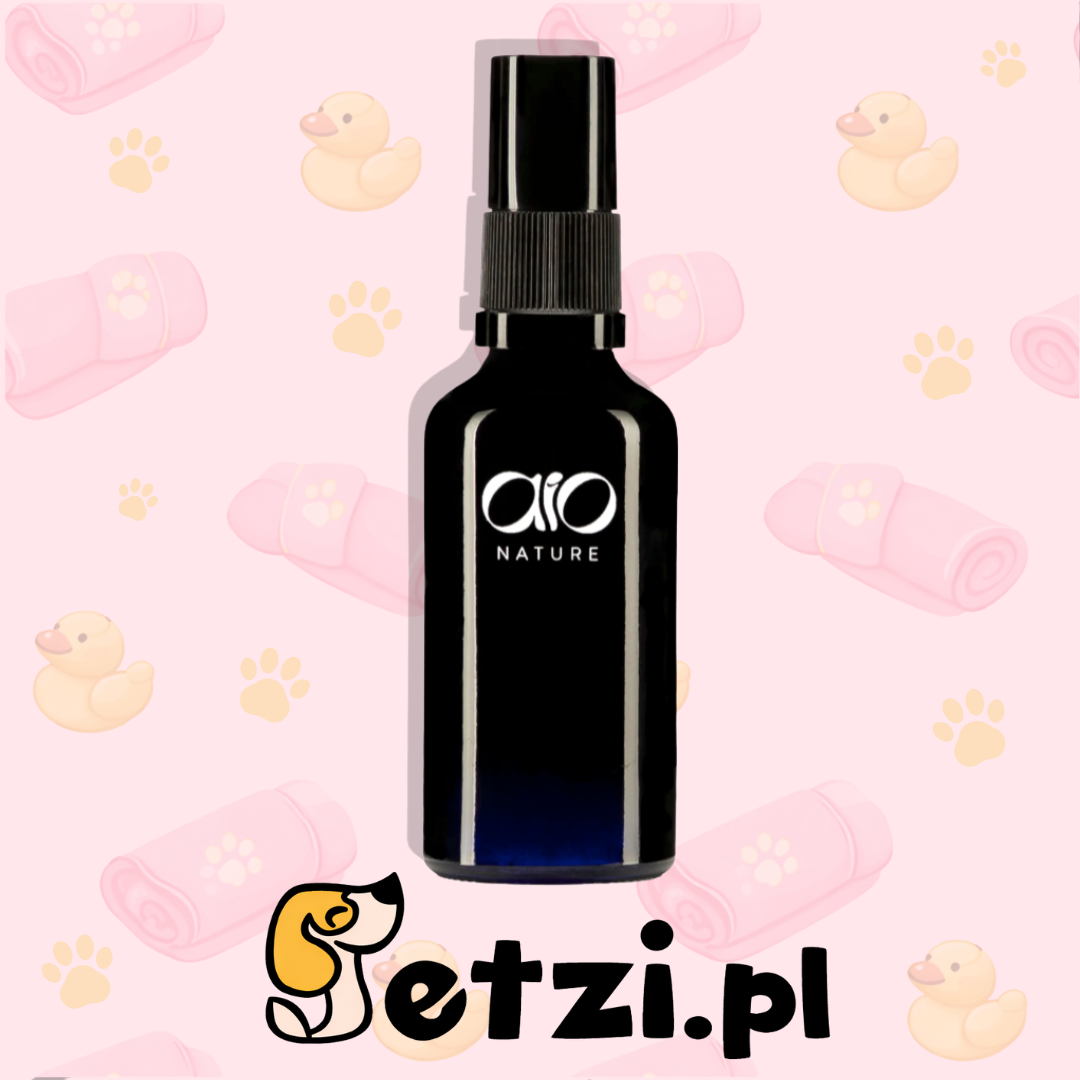 AIO NATURALNY TONIK ROZJAŚNIAJĄCY DO USUWANIA PRZEBARWIEŃ DLA ZWIERZĄT 50ML