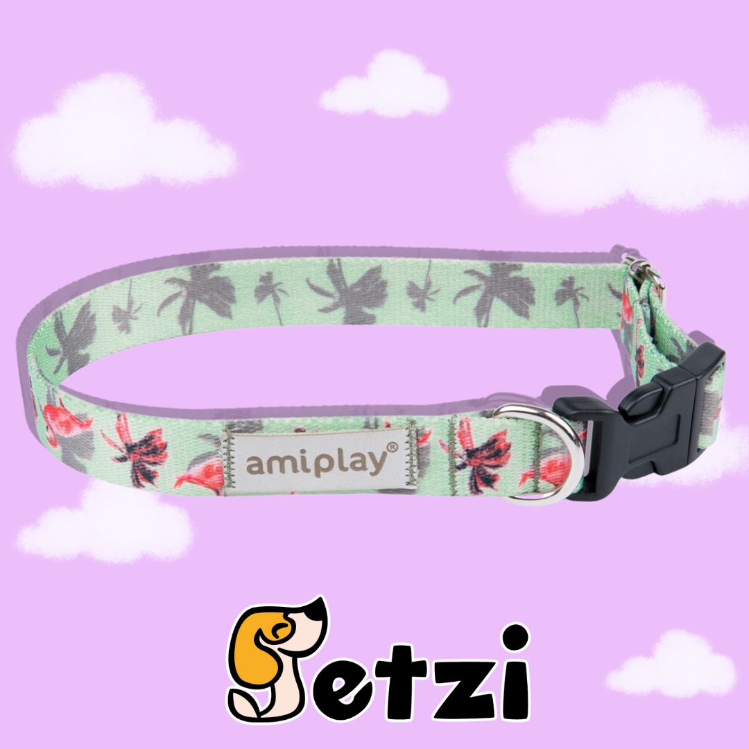AMIPLAY OBROŻA REGULOWANA BE HAPPY FLAMINGO - RÓŻNE ROZMIARY