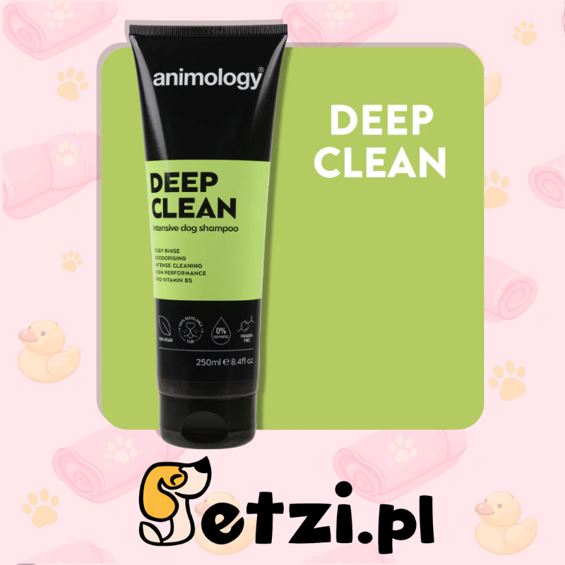 ANIMOLOGY DEEP CLEAN SHAMPOO 250ML - GŁĘBOKO OCZYSZCZAJĄCY SZAMPON DLA PSA