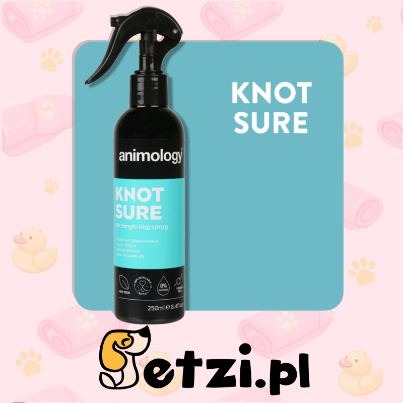 ANIMOLOGY KNOT SURE DETANGLE SPRAY - ODŻYWKA UŁATWIAJĄCA ROZCZESYWANIE