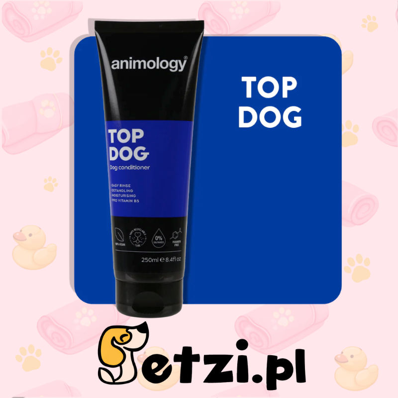 ANIMOLOGY TOP DOG CONDITIONER - NAWILŻAJĄCA ODŻYWKA DO SIERŚCI DLA PSA