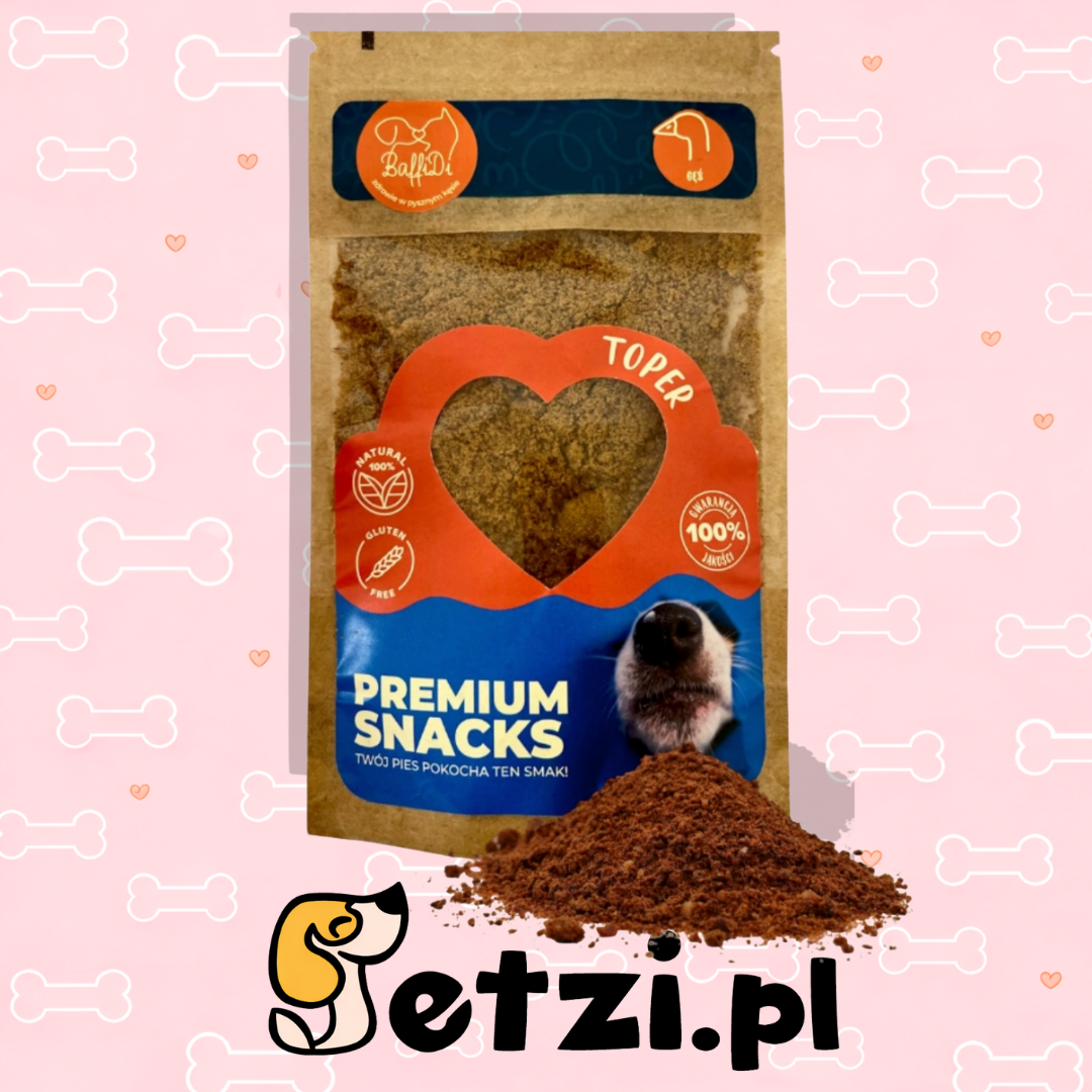BAFFIDI TOPER PRZYSMAKI DLA PSA SUSZONE MIĘSO GĘŚ 100G