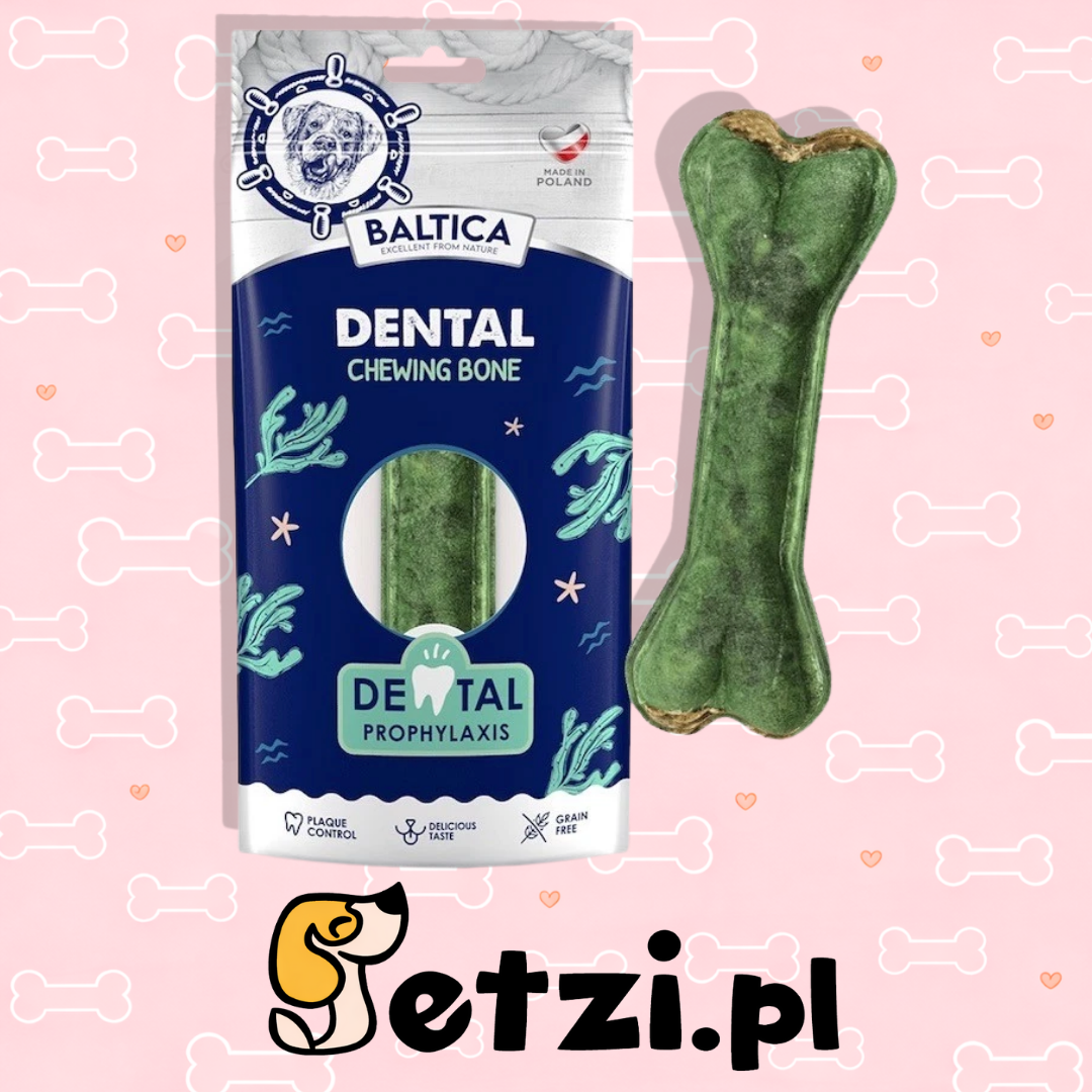 BALTICA EXCELLENT GRYZAK DLA PSA KOŚĆ DENTAL CHEWING BONE 1SZT