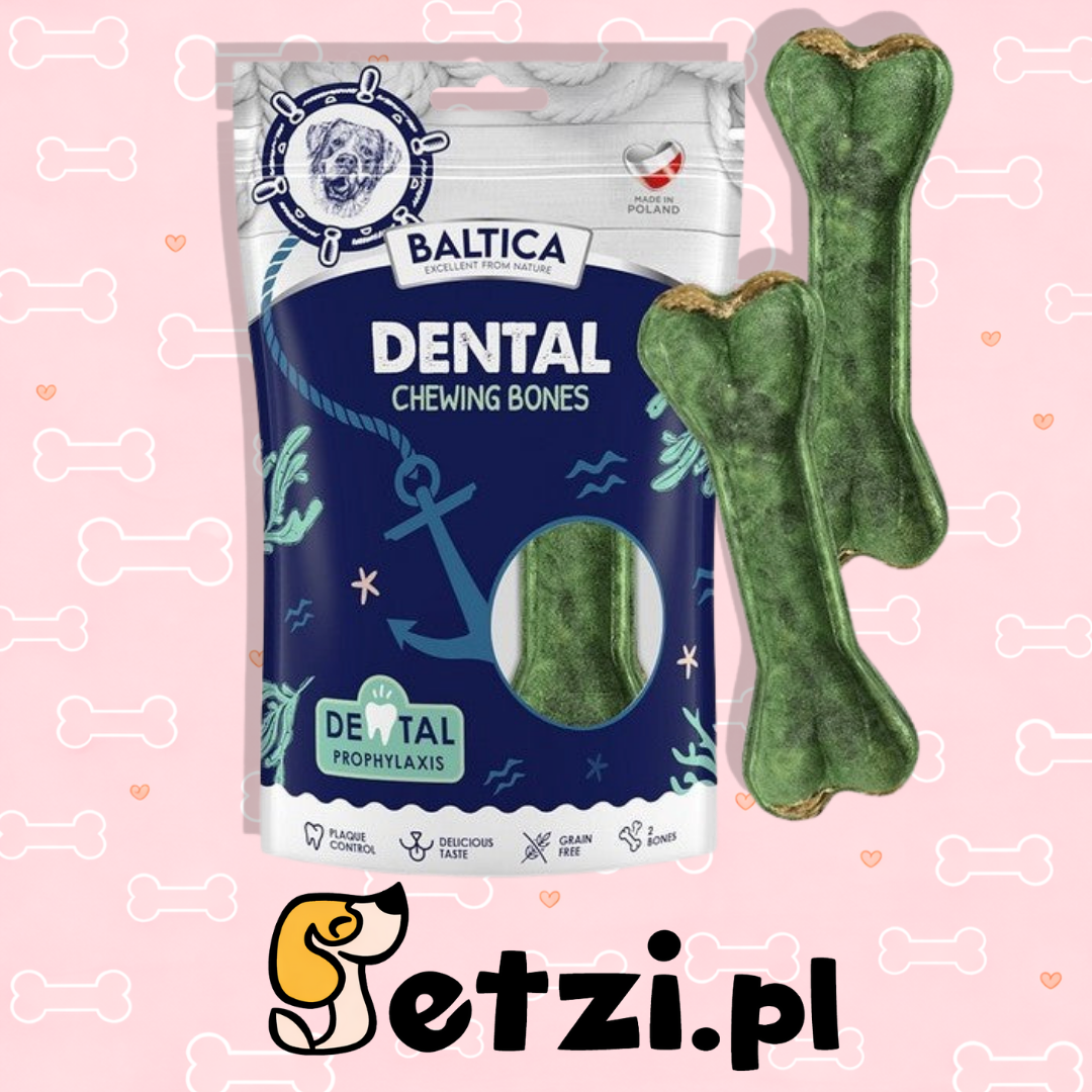 BALTICA EXCELLENT GRYZAK DLA PSA KOŚCI DENTAL BONES 2SZT