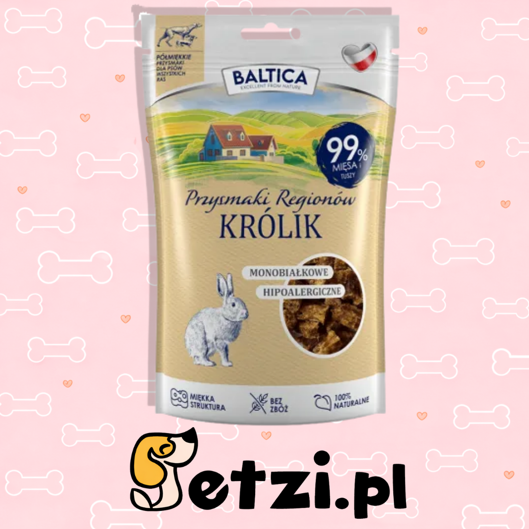 BALTICA PRZYSMAKI REGIONÓW PRZYSMAKI DLA PSA KRÓLIK 80G