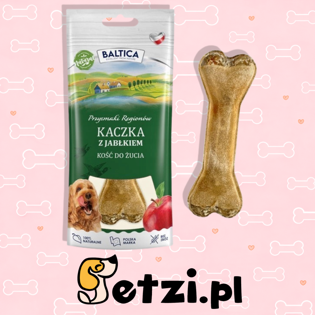 BALTICA SMAKI REGIONÓW KOŚĆ KACZKA Z JABŁKIEM 1 SZT