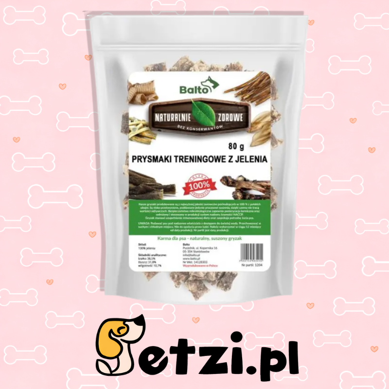 BALTO GRYZAK DLA PSA PRZYSMAK TRENINGOWY Z JELENIA 80G
