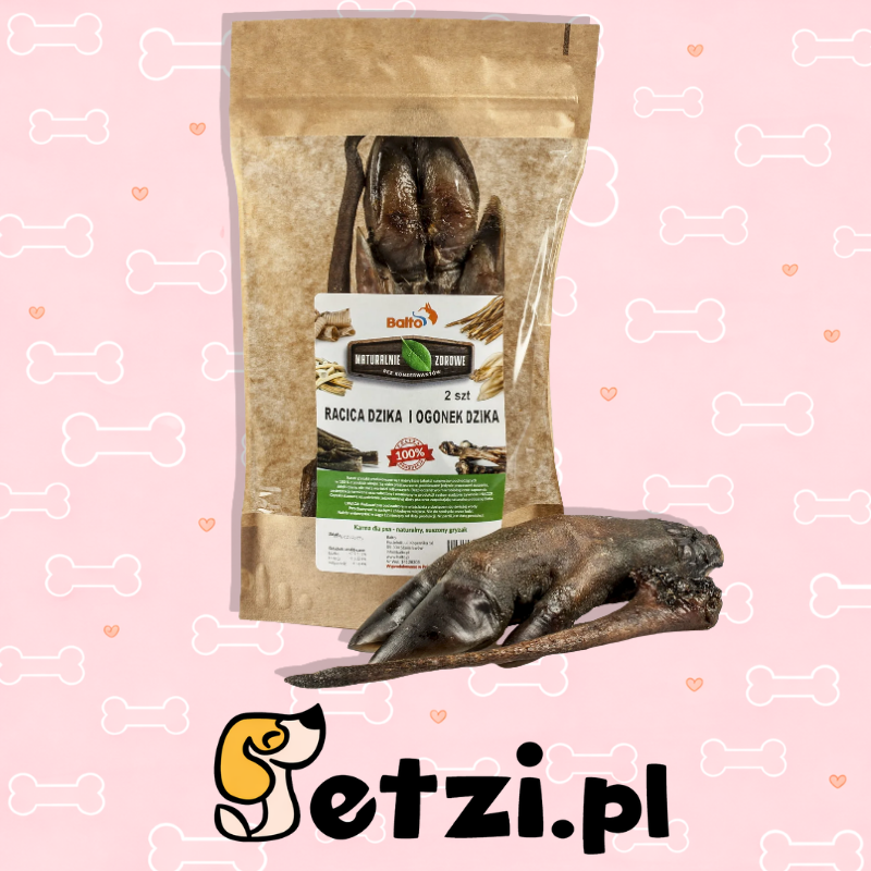 BALTO PREMIUM GRYZAK DLA PSA RACICA DZIKA I OGONEK DZIKA
