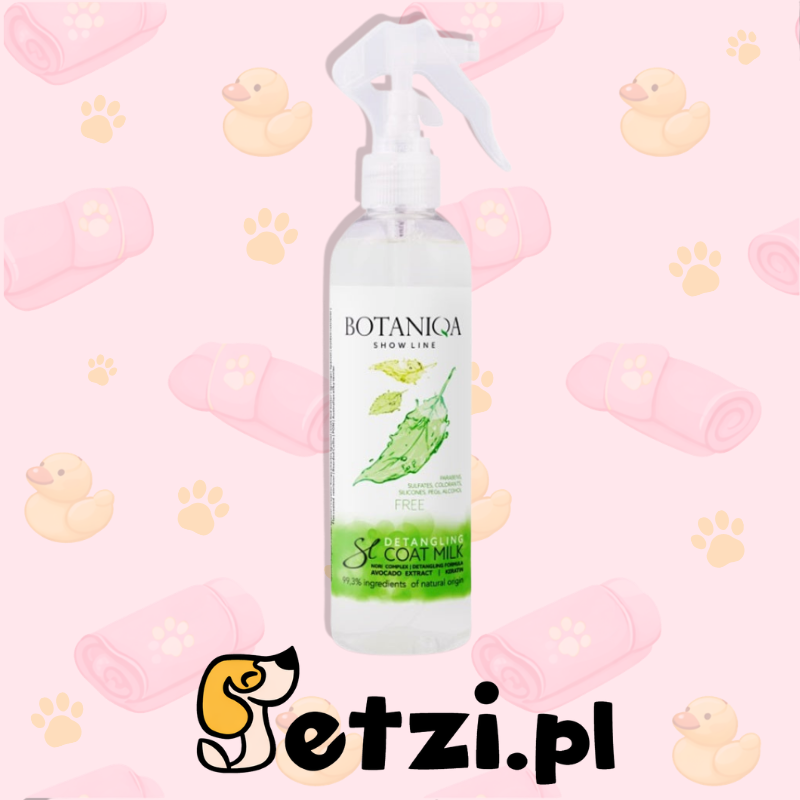 BOTANIQA - SHOW LINE DETANGLING COAT MILK 250ML
