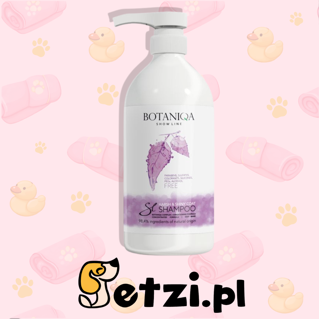 BOTANIQA - SL HARSH & SHINY COAT SZAMPON 1L