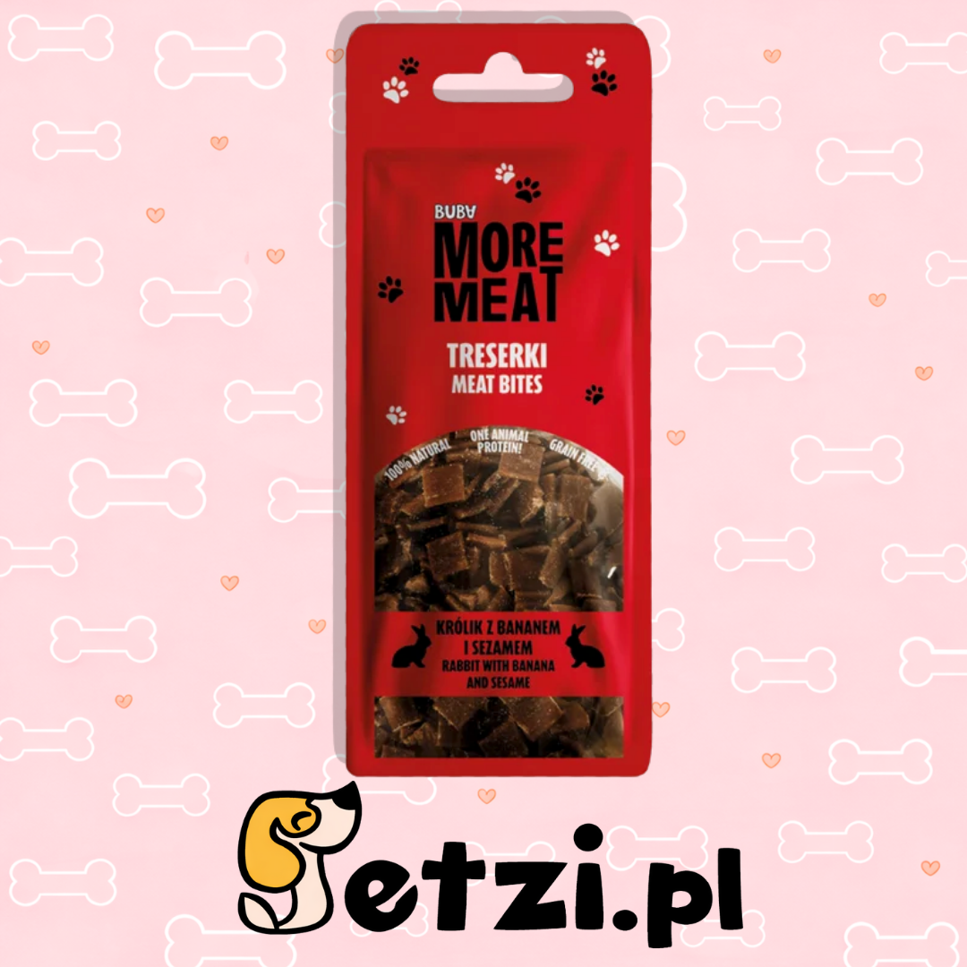 BUBA MORE MEAT TRESERKI KRÓLIK BANAN 70G