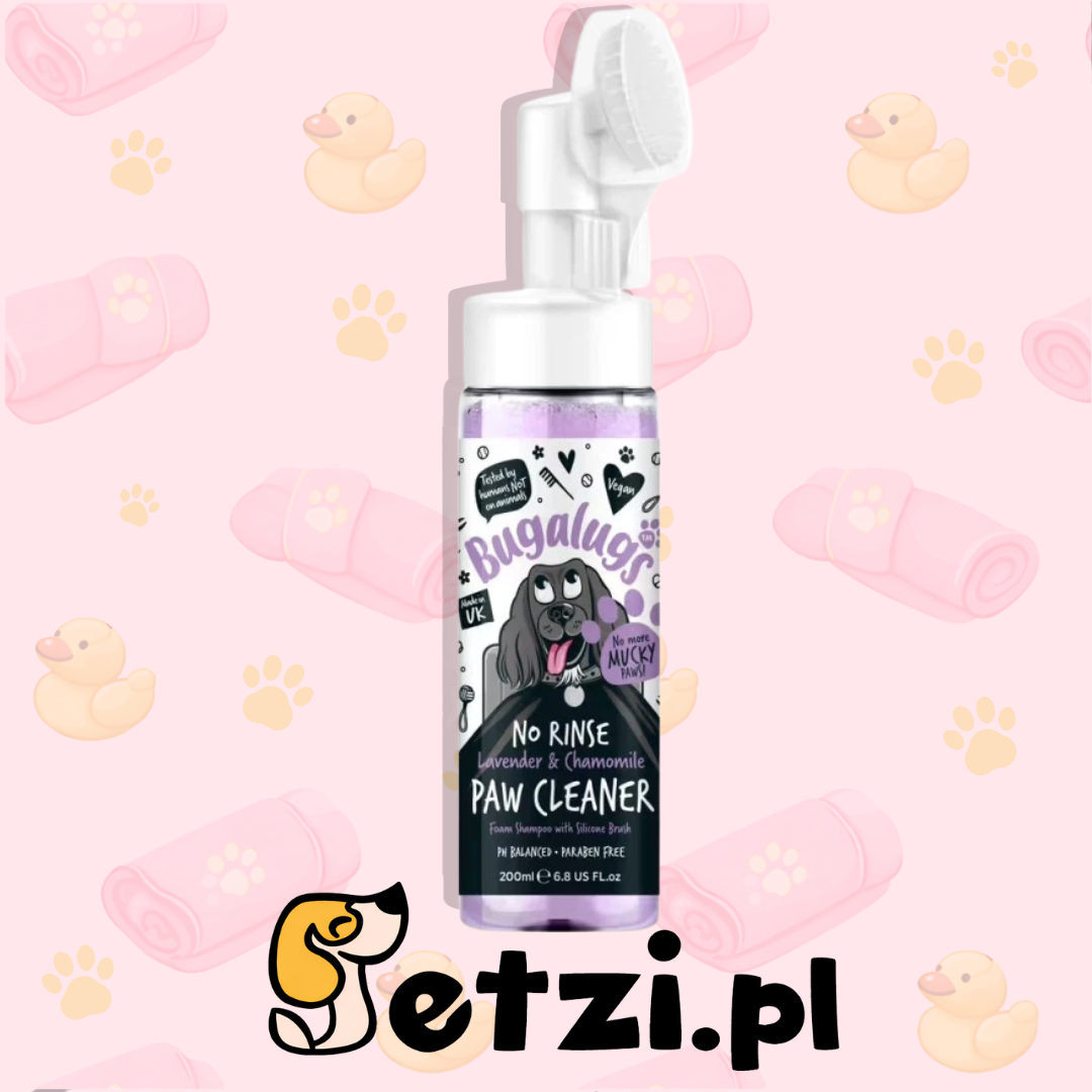 BUGALUGS NO RINSE LAVENDER & CHAMOMILE PAW CLEANER 200ML