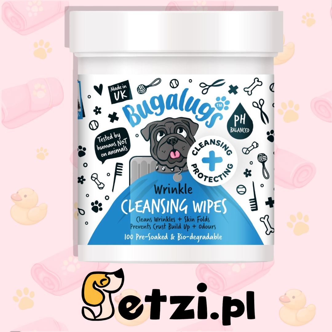 BUGALUGS WRINKLE WIPES PADS 100SZT - WACIKI DO FAŁDÓW SKÓRNYCH
