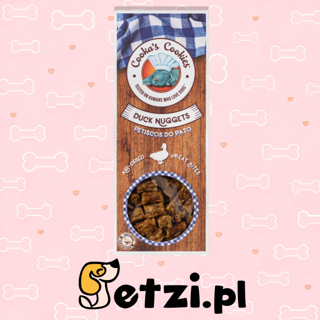 COOKAS COOKIES PRZYSMAKI DLA PSA DUCK NUGGETS NUGGETSY Z KACZKI 60G