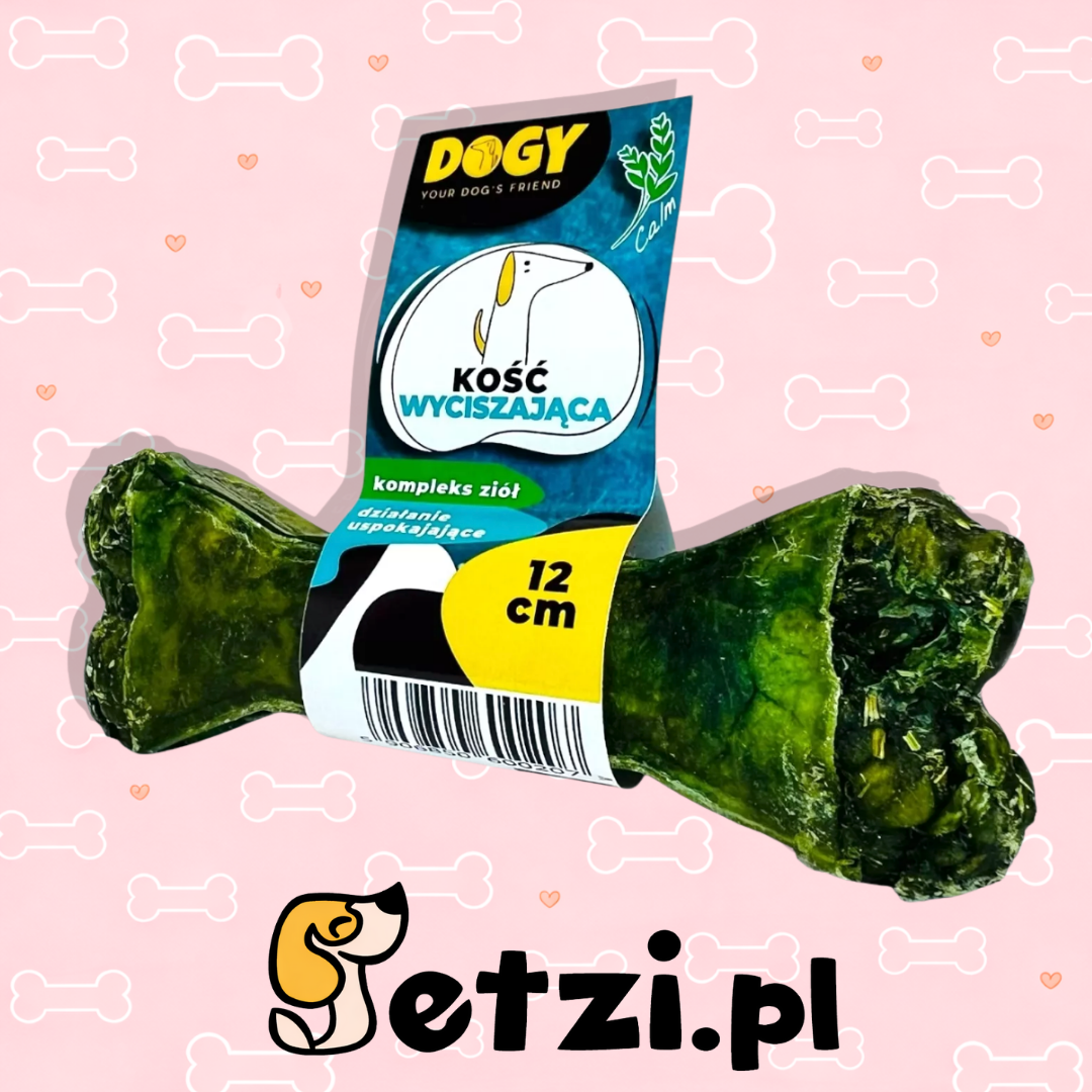 DOGY CALM KOŚĆ WYCISZAJĄCA 12CM - KOŚĆ DO GRYZIENIA I ŻUCIA