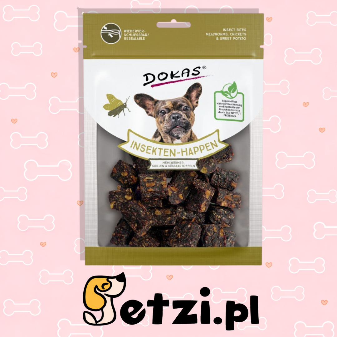 DOKAS KĘSY INSEKTY BATAT 100G