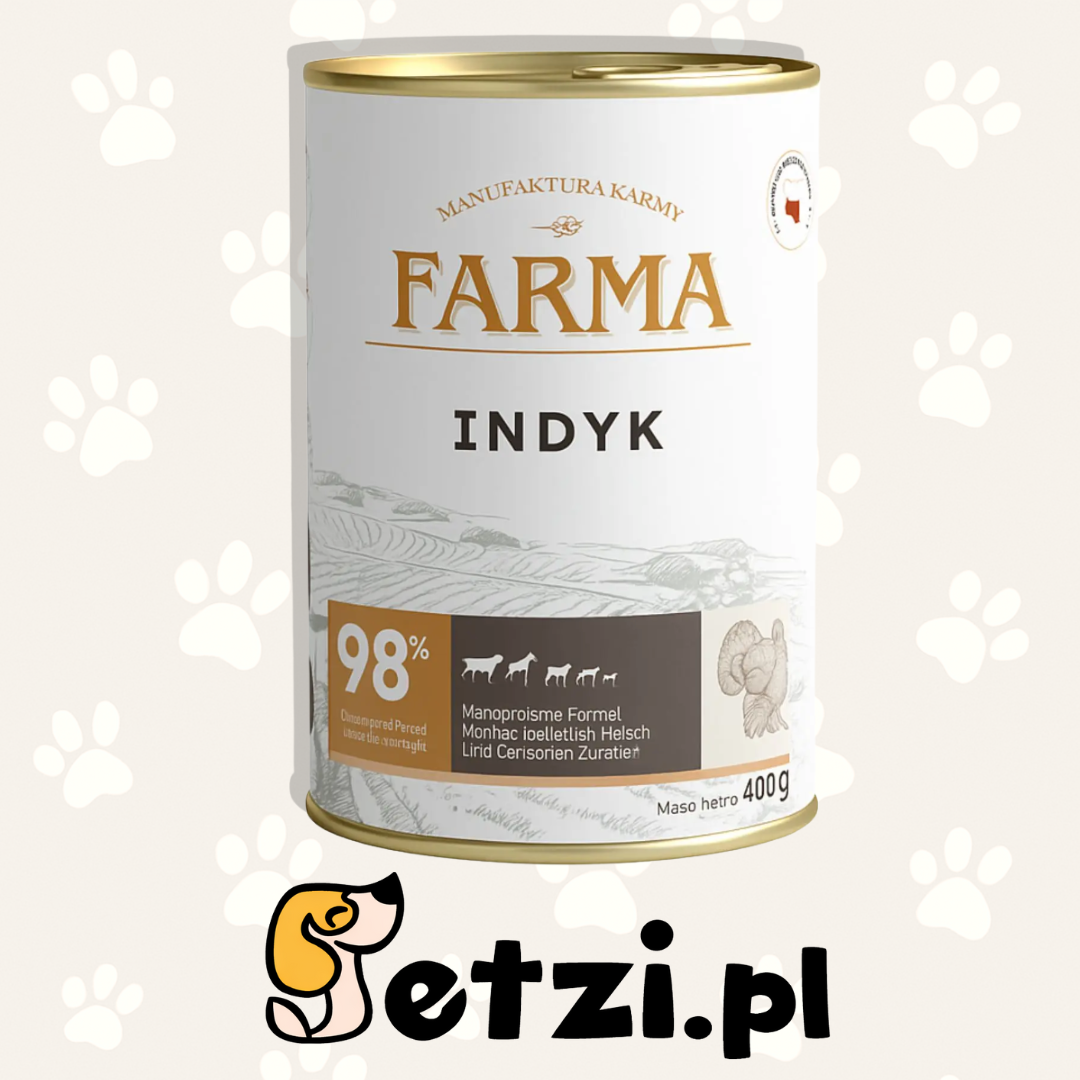 FARMA MOKRA KARMA DLA PSA SELECT INDYK 400G