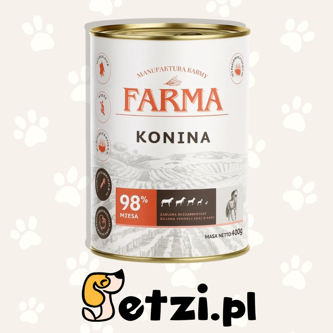 FARMA MOKRA KARMA DLA PSA SELECT KONINA 400G