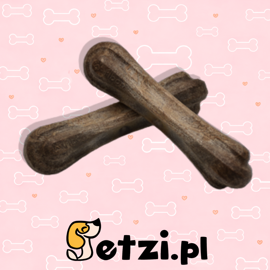 FIBOO FIBOONE WOODY M - GRYZAK DLA WYMAGAJĄCYCH PSÓW 15CM