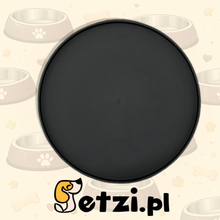 FIBOO FIPLOO - CZARNY - TALERZYK Ø 21,5 CM