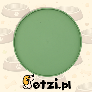 FIBOO FIPLOO - ZIELONY - TALERZYK Ø 21,5 CM