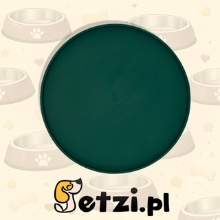 FIBOO FIPLOO BUTELKOWA ZIELEŃ - TALERZYK Ø 21,5 CM