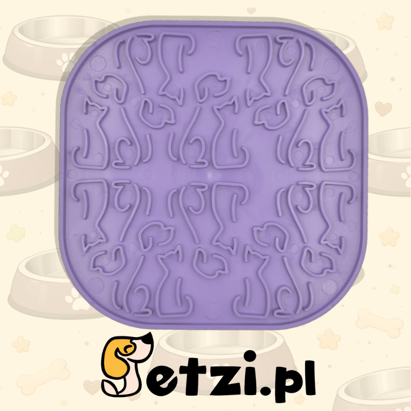 FIBOO LOLLIPOP STICKY FIOLET - MATA DO LIZANIA 19X19CM