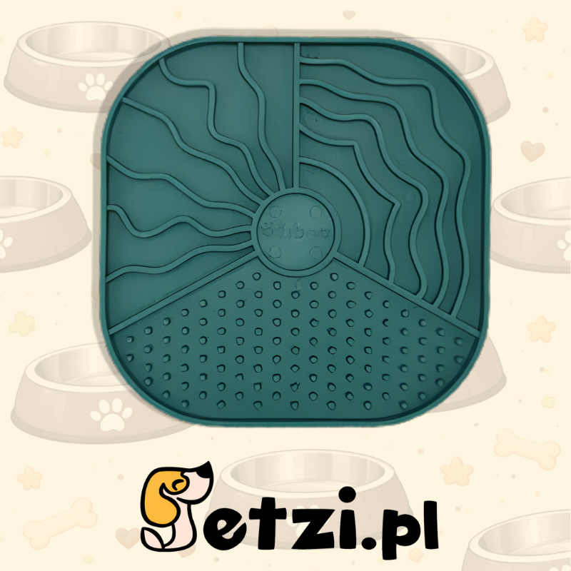 FIBOO LOLLIPOP WALLY BUTELKOWA ZIELEŃ - MATA DO LIZANIA 19 X 19CM