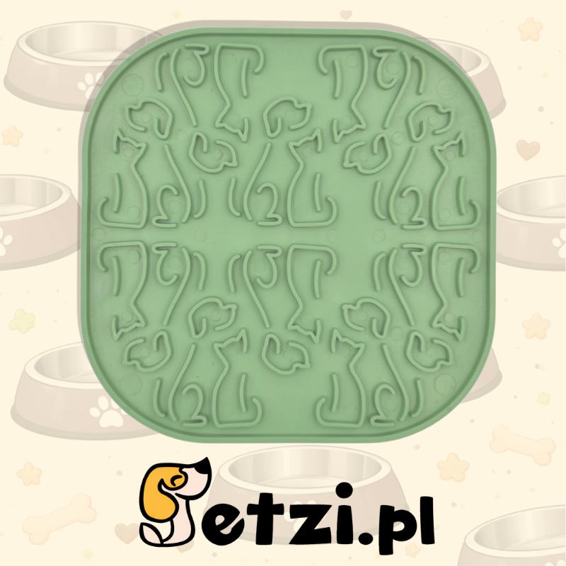 FIBOO MATA LOLLIPOP - BUTELKOWA ZIELEŃ - MATA DO LIZANIA 19 X 19CM