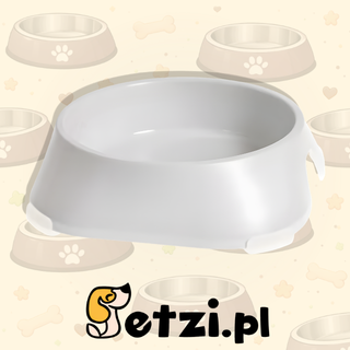 FIBOO MISKA M 400 ML BIAŁY - STYLOWA I STABILNA MISECZKA