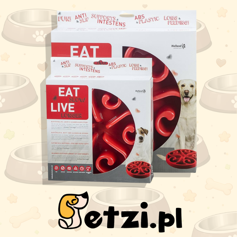 EAT SLOW LIVE LONGER ORIGINAL RED S