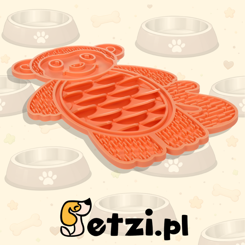 FLAMINGO LICK PAD SUMU MONKEY ORANGE 40X28CM