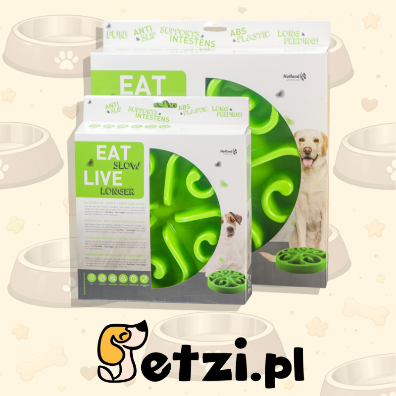 EAT SLOW LIVE LONGER ORIGINAL GREEN S