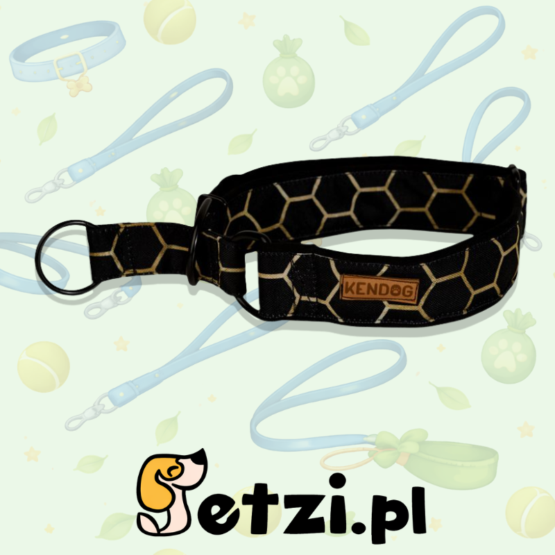 KENDOG OBROŻA PÓŁZACISKOWA CZARNE PLASTRY MIODU 5CM M