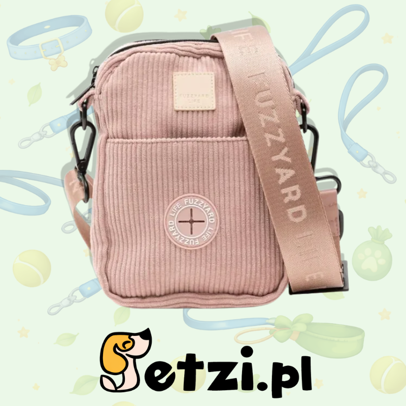 FUZZYARD CROSS BODY BAG SOFT BLUSH - SASZETKA NA PRZYSMAKI