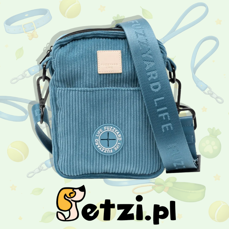 FUZZYARD CROSS BODY BAG FRENCH BLUE - SASZETKA NA PRZYSMAKI