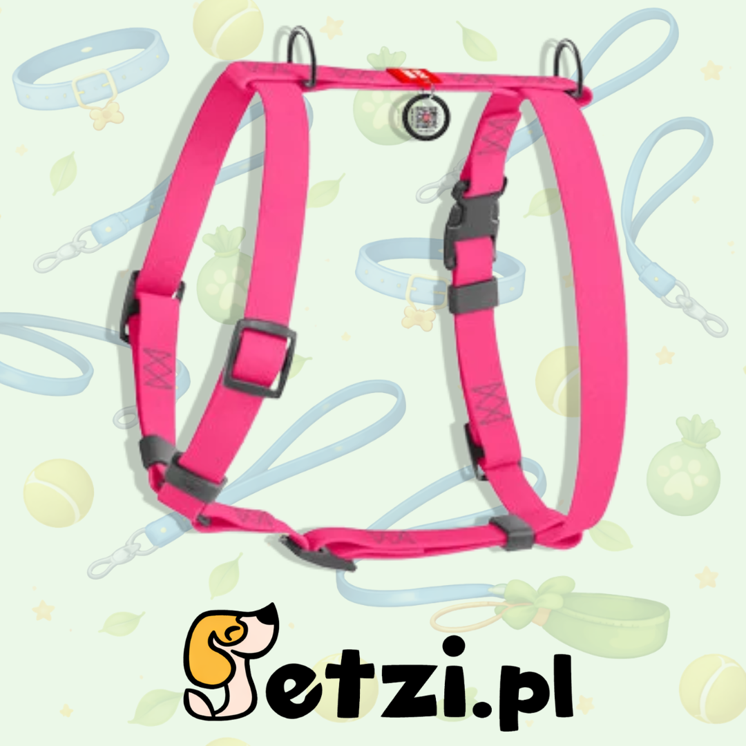 WAUDOG WATERPROOF SZELKI GUARD PLASTIKOWY FASTEX 25 MM A 50-85CM 60-100CM RÓŻOWE