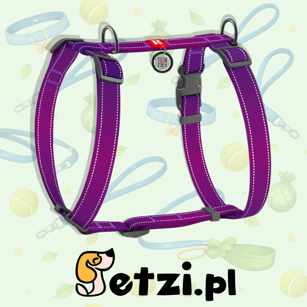 WAUDOG NYLON MONO SZELKI GUARD PLASTIKOWY FASTEX L FIOLETOWY