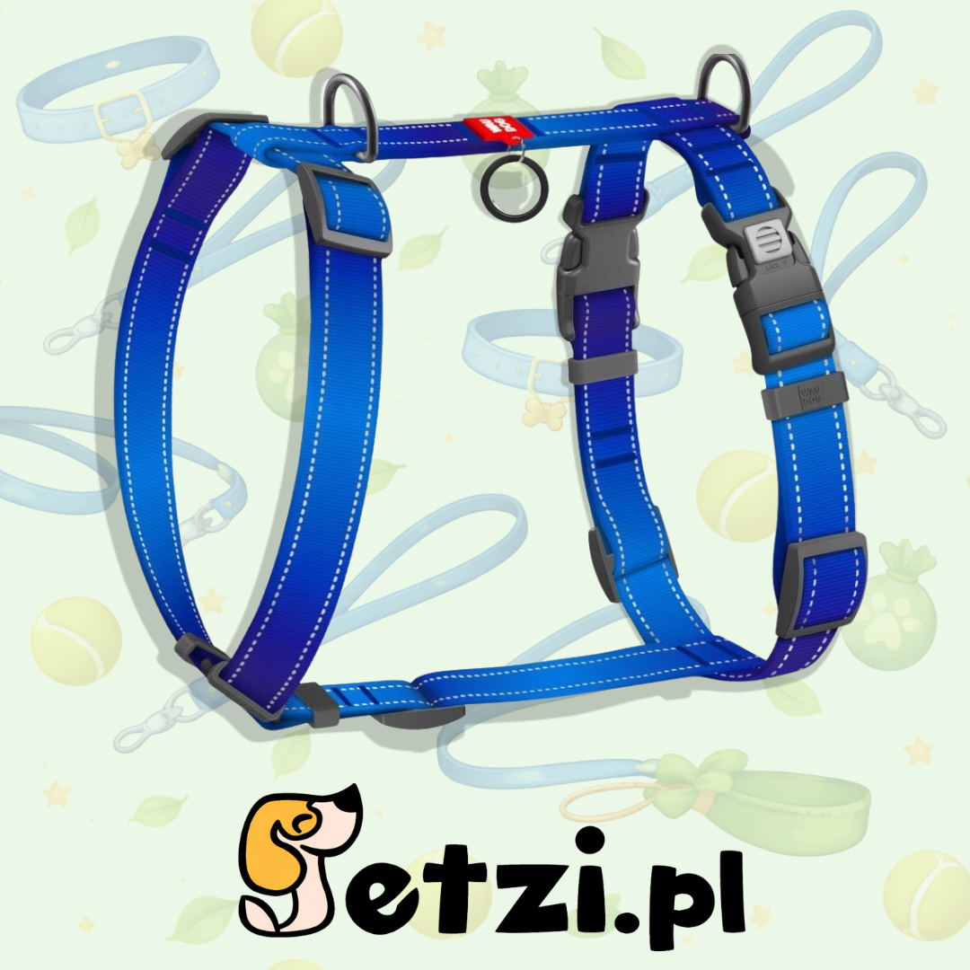 WAUDOG NYLON MONO SZELKI GUARD PLASTIKOWY FASTEX M CIEMNONIEBIESKI