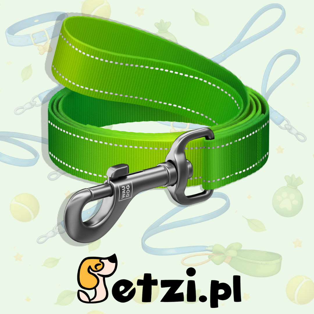 WAUDOG NYLON MONO SMYCZ S 15MM 300CM JASNOZIELONY
