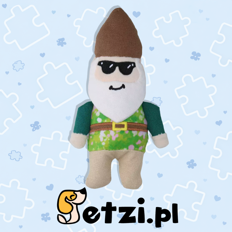 GARDEN PAWS GARDEN GNOME SMIRKING STEVE M