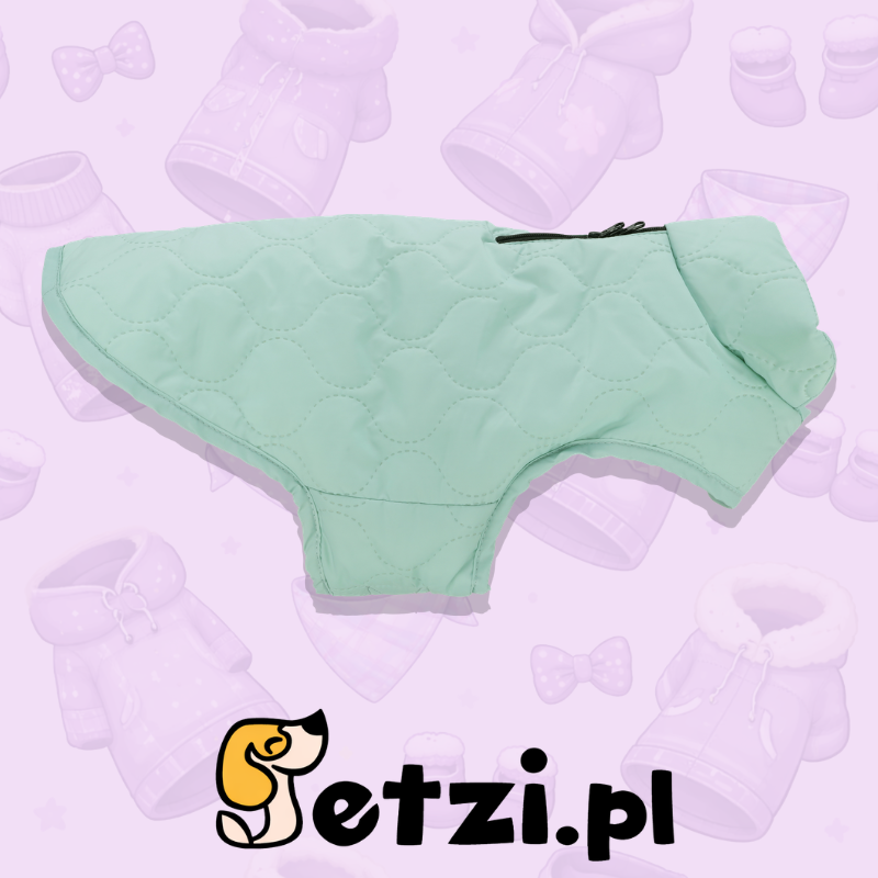 FLAMINGO COAT TOSCA MINT GREEN 25CM