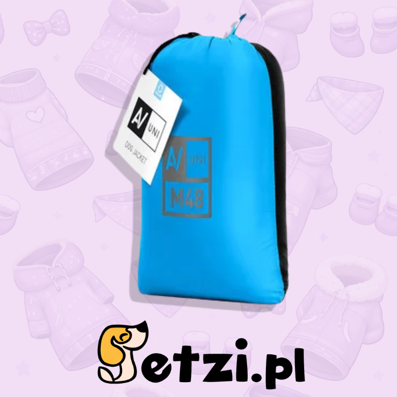 AIRYVEST UNI KURTKA DWUSTRONNA M 43 NIEBIESKI-CZARNY
