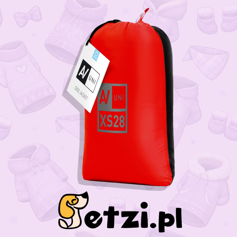AIRYVEST UNI KURTKA DWUSTRONNA S 33 CZERWONO-CZARNY