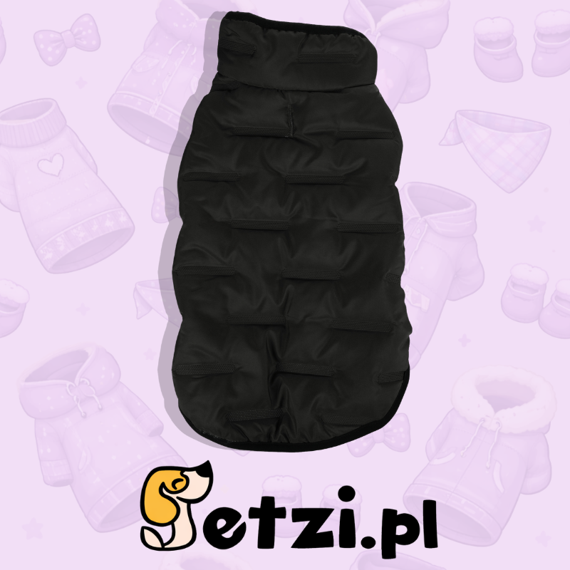 FLAMINGO COAT BOSO BLACK 45CM