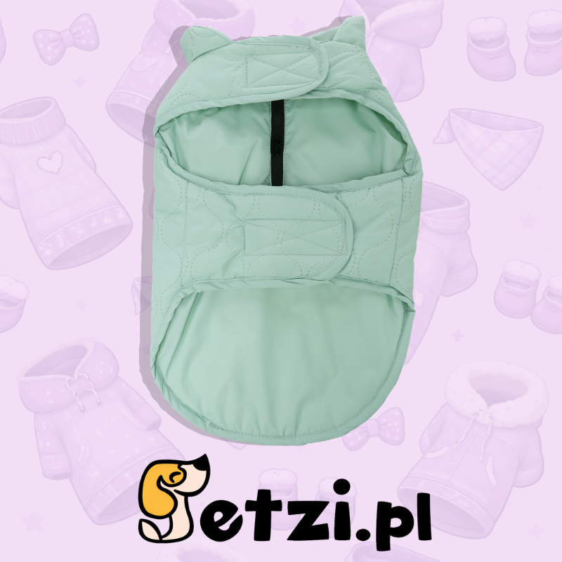 FLAMINGO COAT TOSCA MINT GREEN 55CM