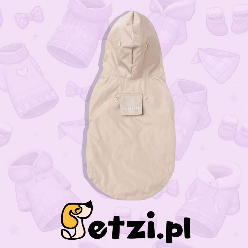 FUZZYARD LIFE RAINCOAT SANDSTONE S3