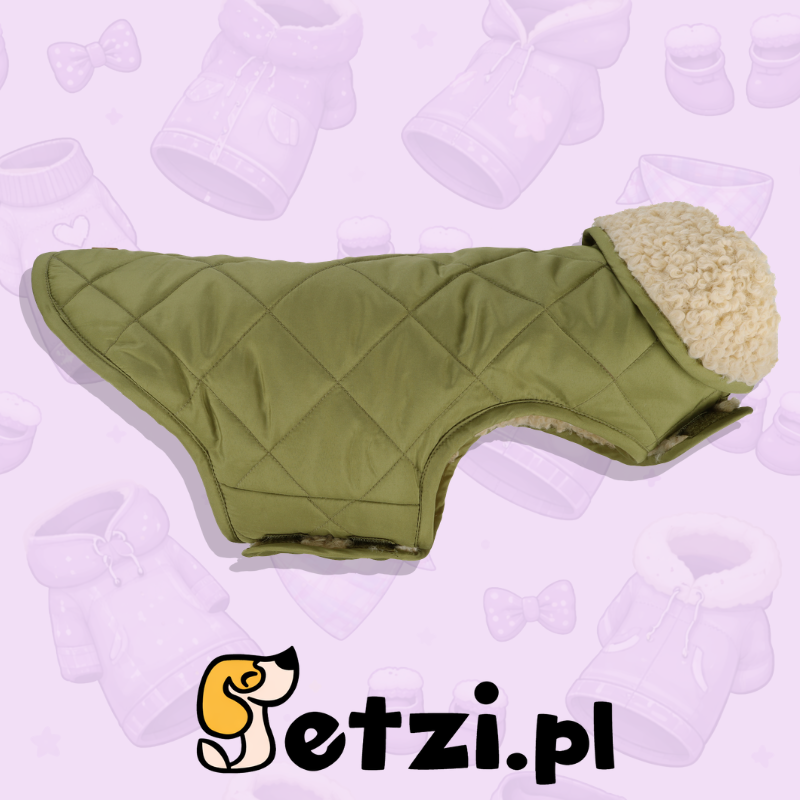 FLAMINGO COAT BONNIE GREEN 55CM